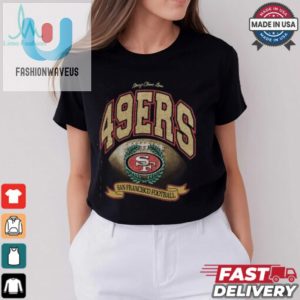 San Francisco 49Ers Stoney Clover Lane X 47 Black Glitter Rocker Retro Tubular T Shirt fashionwaveus 1 3