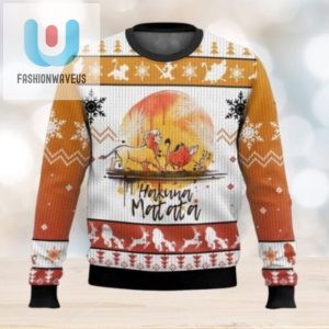 Hakuna Matata Ugly Sweater fashionwaveus 1 1