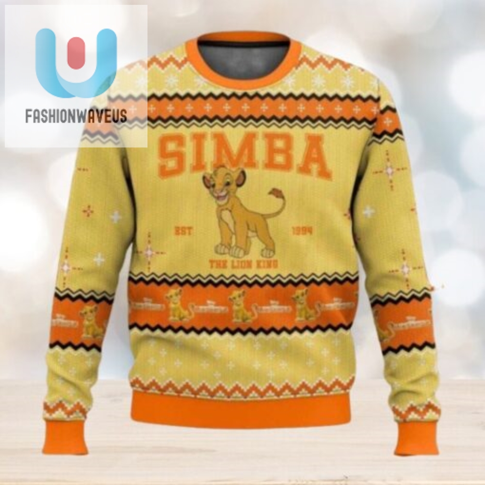 The Lion King Simba Ugly Sweater 