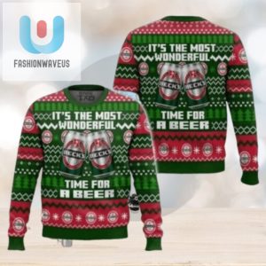 Becks Its The Most Wonderful Time For A Beer Ugly Sweater fashionwaveus 1 1