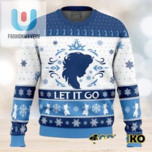 Let It Go Elsa Frozen Ugly Christmas Sweater fashionwaveus 1 1