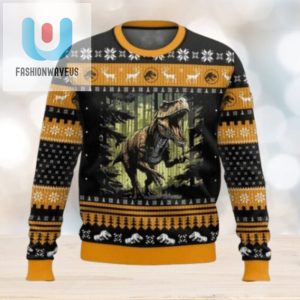 T Rex Jurassic Park World Ugly Sweater fashionwaveus 1 1