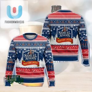 Samuel Adams Boston Lager Ugly Christmas Sweater fashionwaveus 1 1