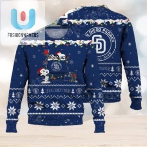 San Diego Padres Ugly Sweater With Cute Snoopy And Christmas Lights fashionwaveus 1 1