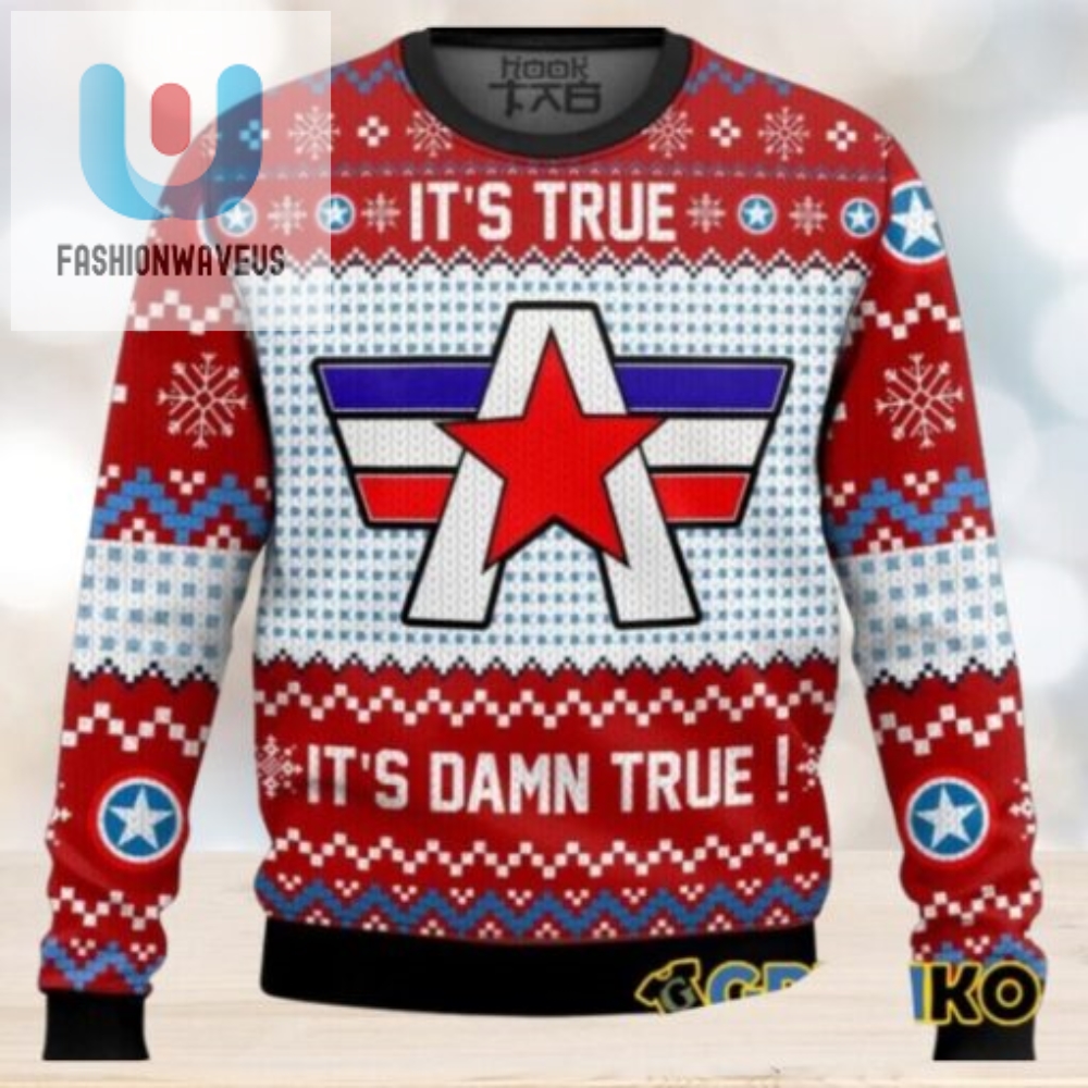 Its True Its Damn True Kurt Angle Ugly Sweater 