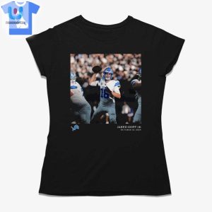 Jared Goff Detroit Lions Nfl Flash Features Week 6 Tshirt fashionwaveus 1 1