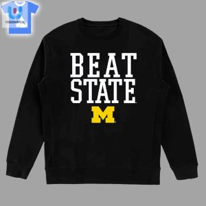 Michigan Wolverines Beat State Rally Call Tshirt fashionwaveus 1 3