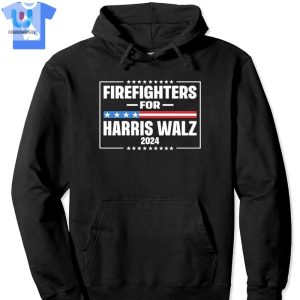 Firefighters For Harris Walz 2024 Tshirt fashionwaveus 1 2