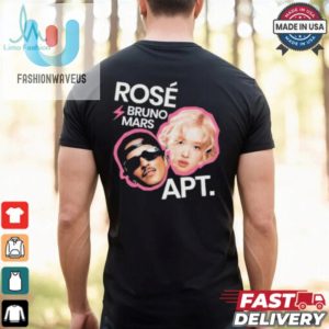 Official Rose And Bruno Mars Apt Bootleg T Shirt fashionwaveus 1 3