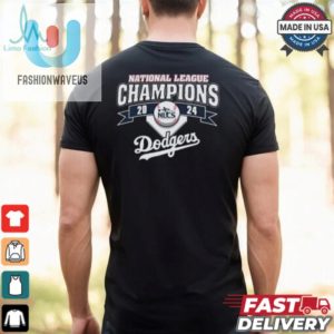 Official Los Angeles Dodgers 2024 National League Champions Franklin T Shirt fashionwaveus 1 3