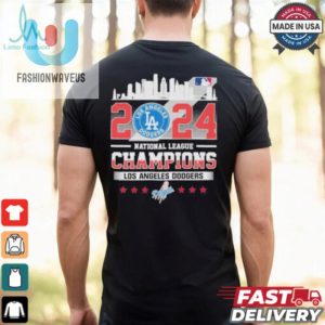 2024 Nlcs Champions Los Angeles Dodgers Shirt fashionwaveus 1 3