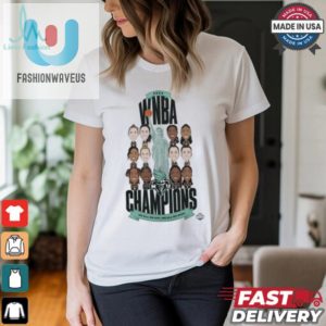 New York Liberty 2024 Wnba Finals Champions Teammates Roster Shirt fashionwaveus 1 3