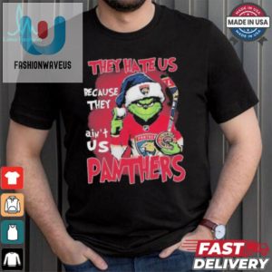 Official Florida Panthers 2024 Grinch They Hate Us Because The Aint Us Hockey T Shirt fashionwaveus 1 3