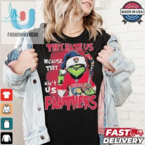 Official Florida Panthers 2024 Grinch They Hate Us Because The Aint Us Hockey T Shirt fashionwaveus 1 4