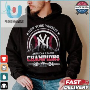 Official American League Champions Mlb New York Yankees 2024 Skyline World Champions Shirt fashionwaveus 1 1