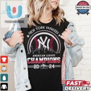 Official American League Champions Mlb New York Yankees 2024 Skyline World Champions Shirt fashionwaveus 1 4