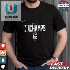 Official New York Mets 2024 Nl National League Champions Logo Shirt fashionwaveus 1 3