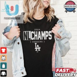 Official Los Angeles Dodgers 2024 Nl National League Champions Logo Shirt fashionwaveus 1 4