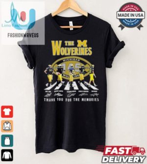 Official Michigan Wolverines Thank You For The Memories Of 145 Years The Wolverines T Shirt fashionwaveus 1 2