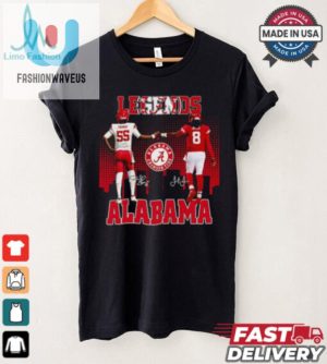 Derrick Thomas And Julio Jones Legends Alabama Crimson Tide Signatures Shirt fashionwaveus 1 2