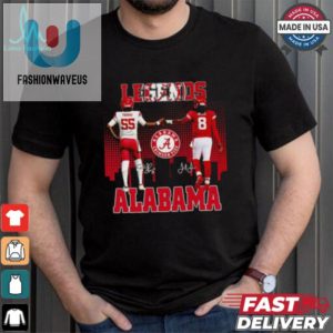 Derrick Thomas And Julio Jones Legends Alabama Crimson Tide Signatures Shirt fashionwaveus 1 3