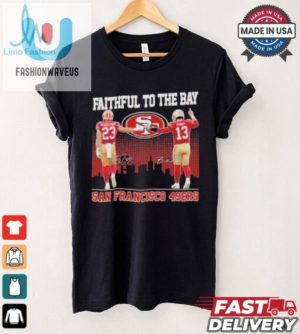 Official San Francisco 49Ers Faithful To The Bay 2024 Mccaffrey And Purdy T Shirt fashionwaveus 1 2