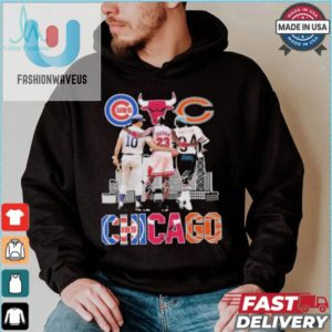 Official Chicago Cubs Ron Santo Chicago Bulls Michael Jordan Chicago Bears Walter Payton T Shirt fashionwaveus 1 1