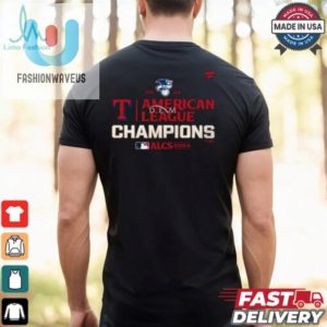 Mlb Texas Rangers 2024 Alcs American League Champions Locker Room T Shirt fashionwaveus 1 1