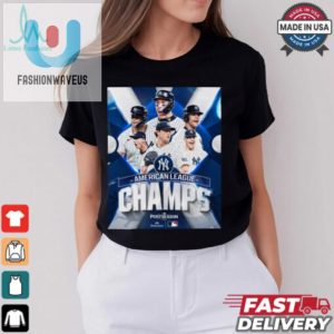 New York Yankees Mlb American League Champs Postseason 2024 Poster T Shirt fashionwaveus 1 2