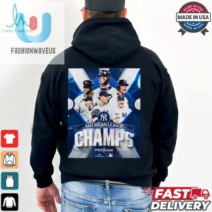 New York Yankees Mlb American League Champs Postseason 2024 Poster T Shirt fashionwaveus 1 3