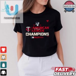 Mlb Minnesota Twins 2024 Alcs American League Champions Locker Room T Shirt fashionwaveus 1 2