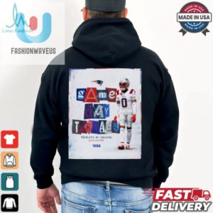 New England Patriots Same Day Threads Patriots At Jacksonville Jaguars White On Silver Poster T Shirt fashionwaveus 1 3