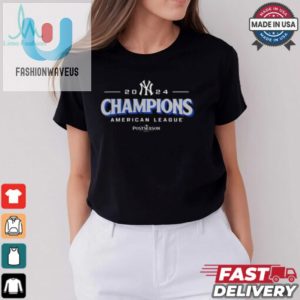 New York Yankees Mlb 2024 American League Champions Bloop Single Roster Postseason T Shirt fashionwaveus 1 2