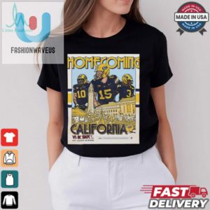 California Golden Bears Vs Nc State Wolfpack Homecoming 10.19.24 Poster T Shirt fashionwaveus 1 2