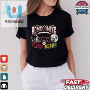 Texas Tech Red Raiders Vs Baylor Bears Helmet Jones Att Stadium Homecoming 2024 T Shirt fashionwaveus 1 2