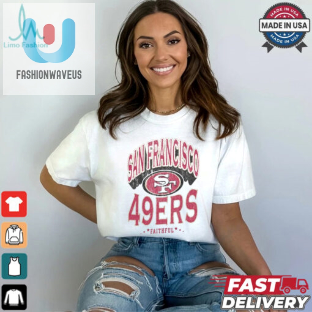 San Francisco 49Ers Gameday Couture Women_S Time Out Oversized Shirt 