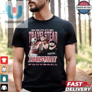 Brock Travelstead Louisville Cardinals Football 90S Graphic T Shirt fashionwaveus 1 2