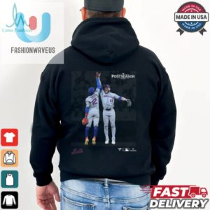 New York Mets Harrison Bader Francisco Lindor 2024 Mlb Postseason Moments T Shirt fashionwaveus 1 3