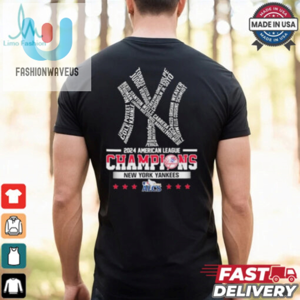 2024 American League Champions New York Yankees Shirt 