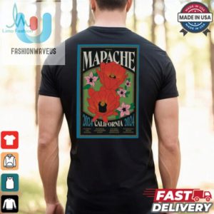 Official Mapache California December Shows 2024 Poster Shirt fashionwaveus 1 1