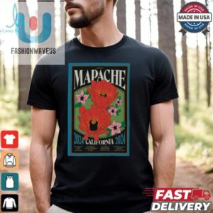 Official Mapache California December Shows 2024 Poster Shirt fashionwaveus 1 2