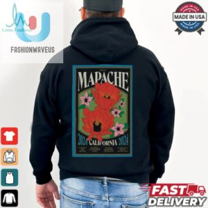 Official Mapache California December Shows 2024 Poster Shirt fashionwaveus 1 3