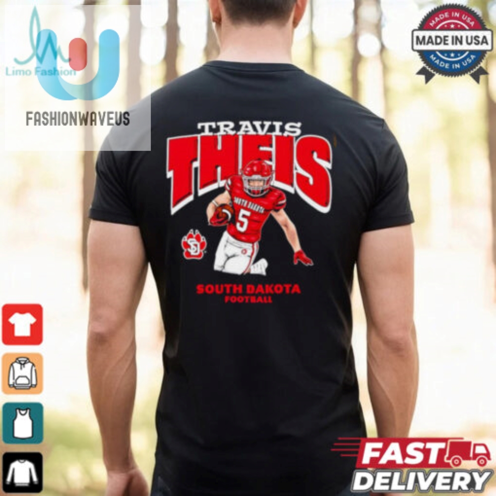 Travis Theis South Dakota Coyotes Cartoon Shirt 