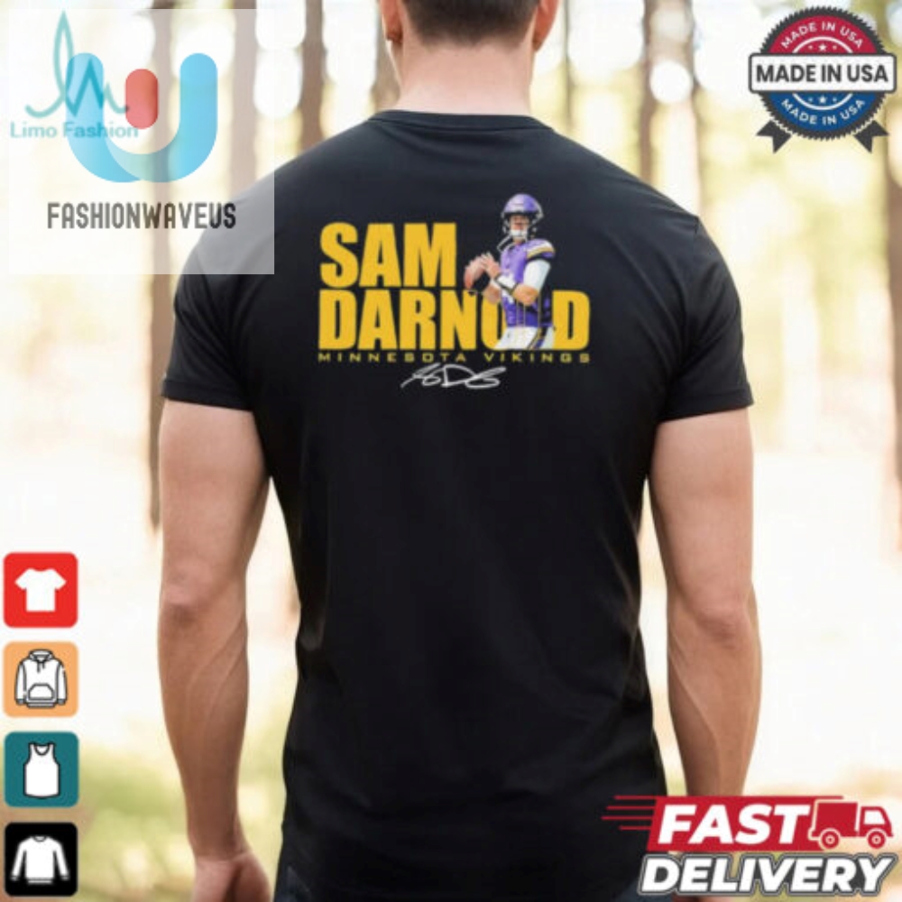 Sam Darnold No. 14 Minnesota Vikings Signature Shirt 