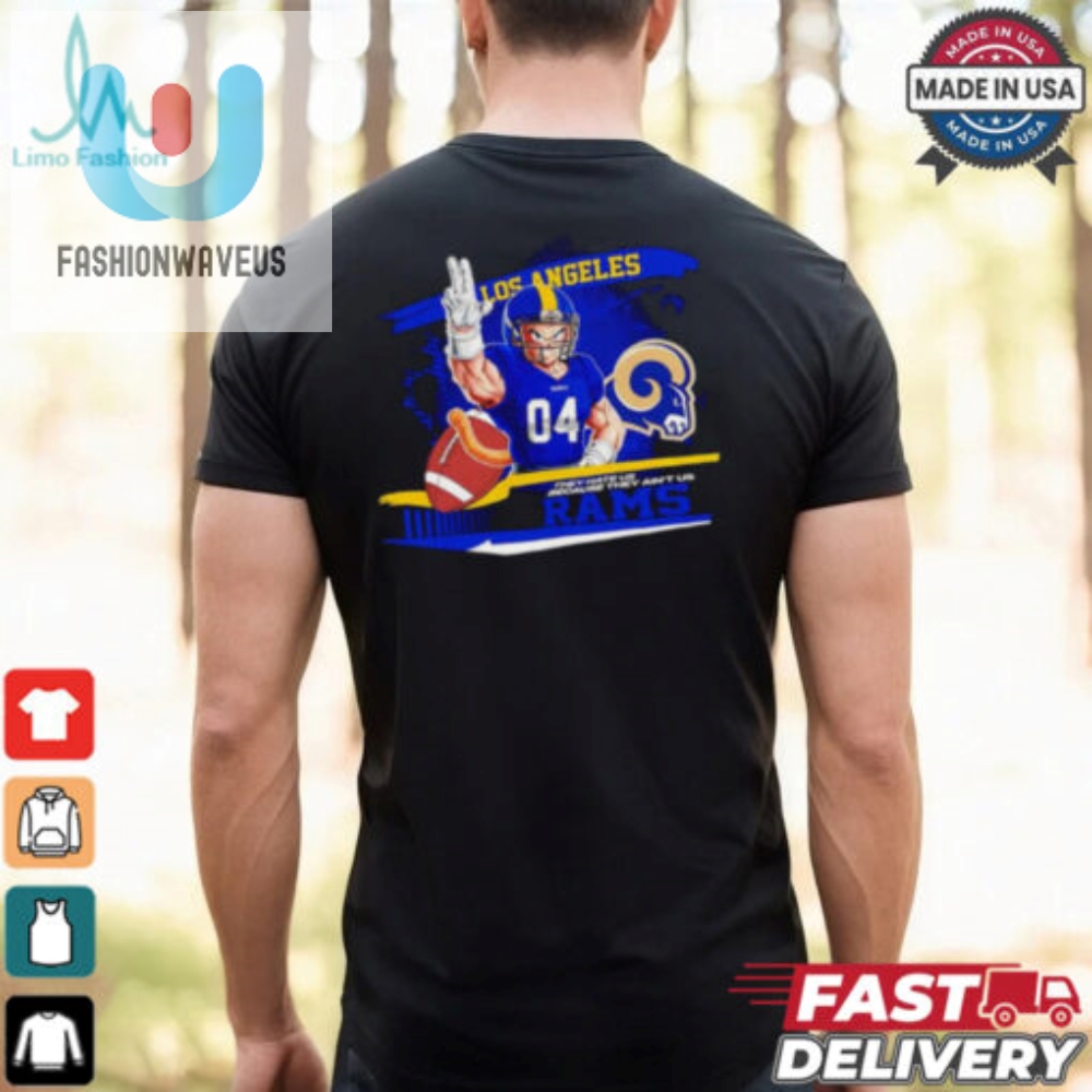 Vegeta X Ncaa Los Angeles Rams They Hate Us Because Aint Us 2024 Shirt 