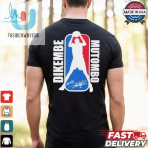 Nba Dikembe Mutombo No. 55 Signature Logo Shirt fashionwaveus 1 1