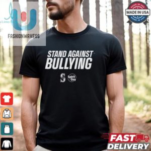 Official Seattle Mariners Mlb 2024 Stand Against Bullying T Shirt fashionwaveus 1 2