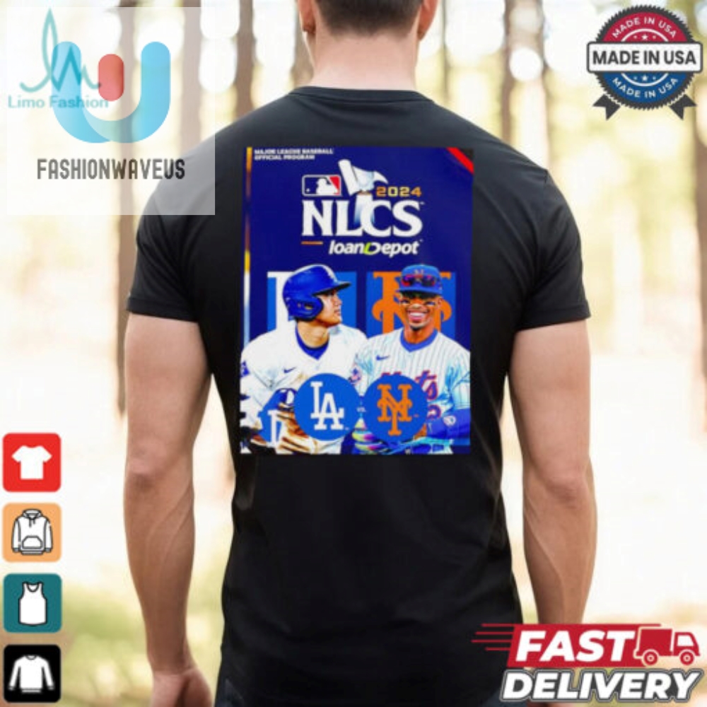 Los Angeles Dodgers Vs. New York Mets 2024 Nlcs Poster Shirt 