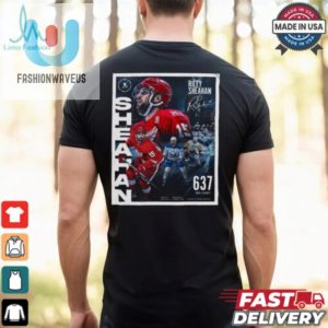 Official Poster Riley Sheahan Red Wings Nhl 2024 637 Regular Season Games Signature T Shirt fashionwaveus 1 3