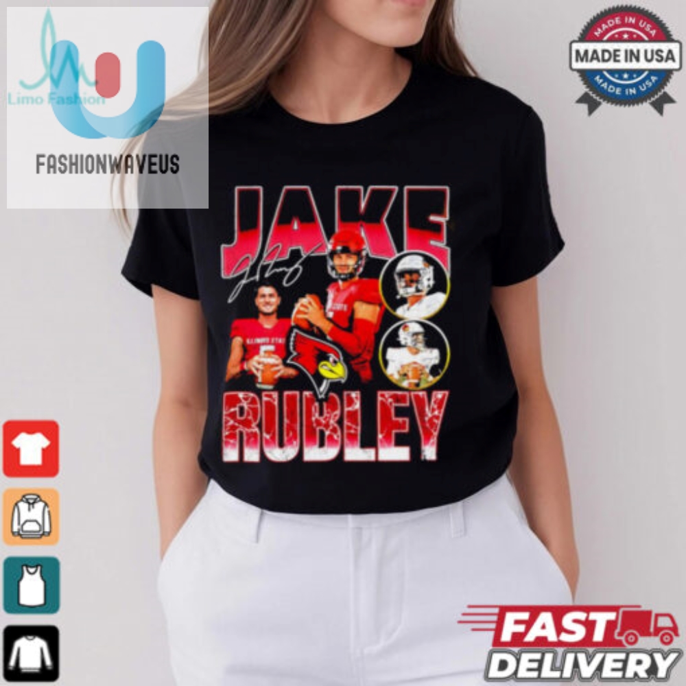 Jake Rubley Illinois State Redbirds Vintage Shirt 